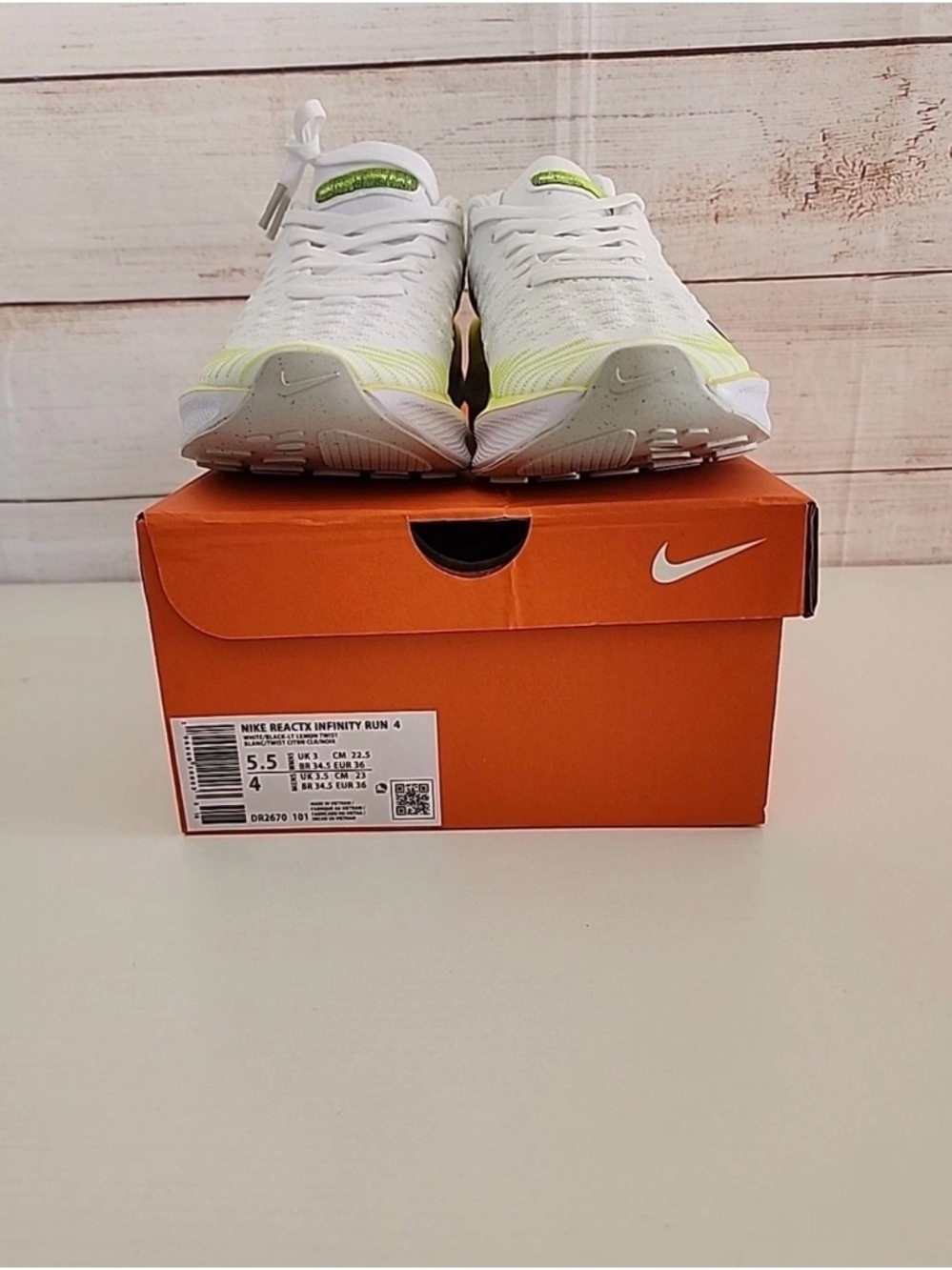 Nike Reactx Infinity Run 4 Women size 6.5 - Picture 3 of 10